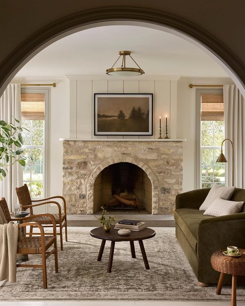Loloi Magnolia Home | PAC-06 Forrest/Natural Area Rug - 7'10" x 10' - Stylish & Durable Design