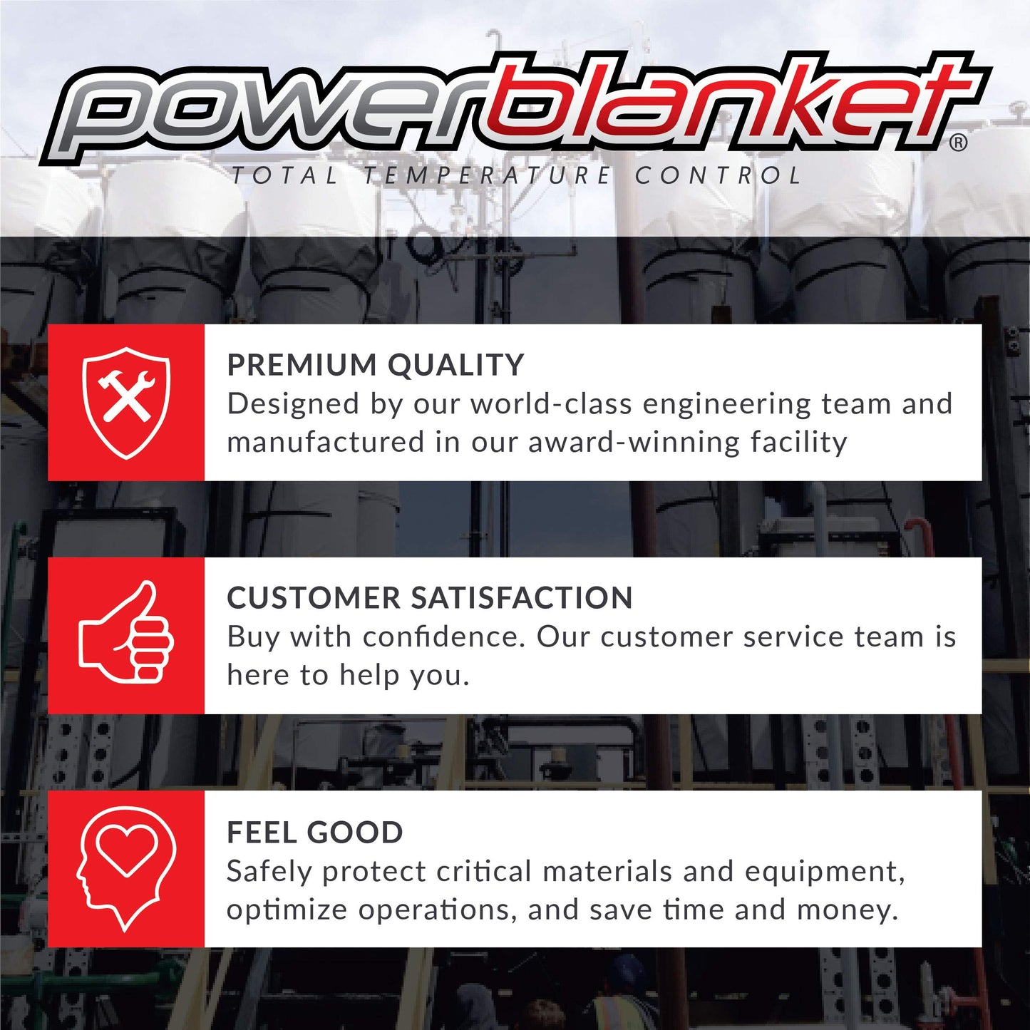 Powerblanket 330 Gallon Industrial DEF Tote Heater with Adjustable Thermostat Controller, Insulated Lid, Industrial Grade Gray Vinyl and Heavy Duty Straps.