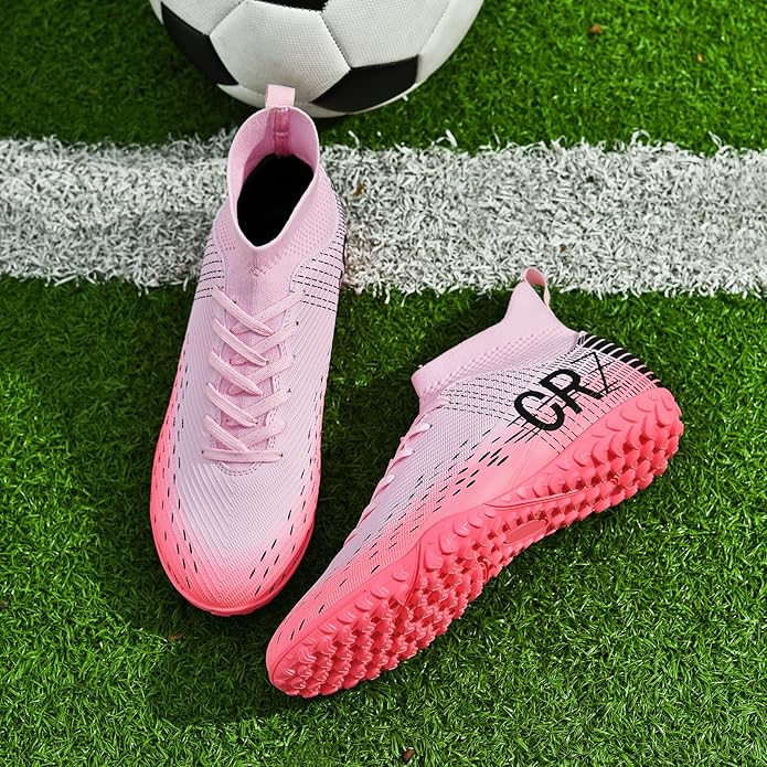 Soccer Cleats for Mens Womens Indoor Turf Soccer Shoes Youth AG TF Training Football Boots Unisex