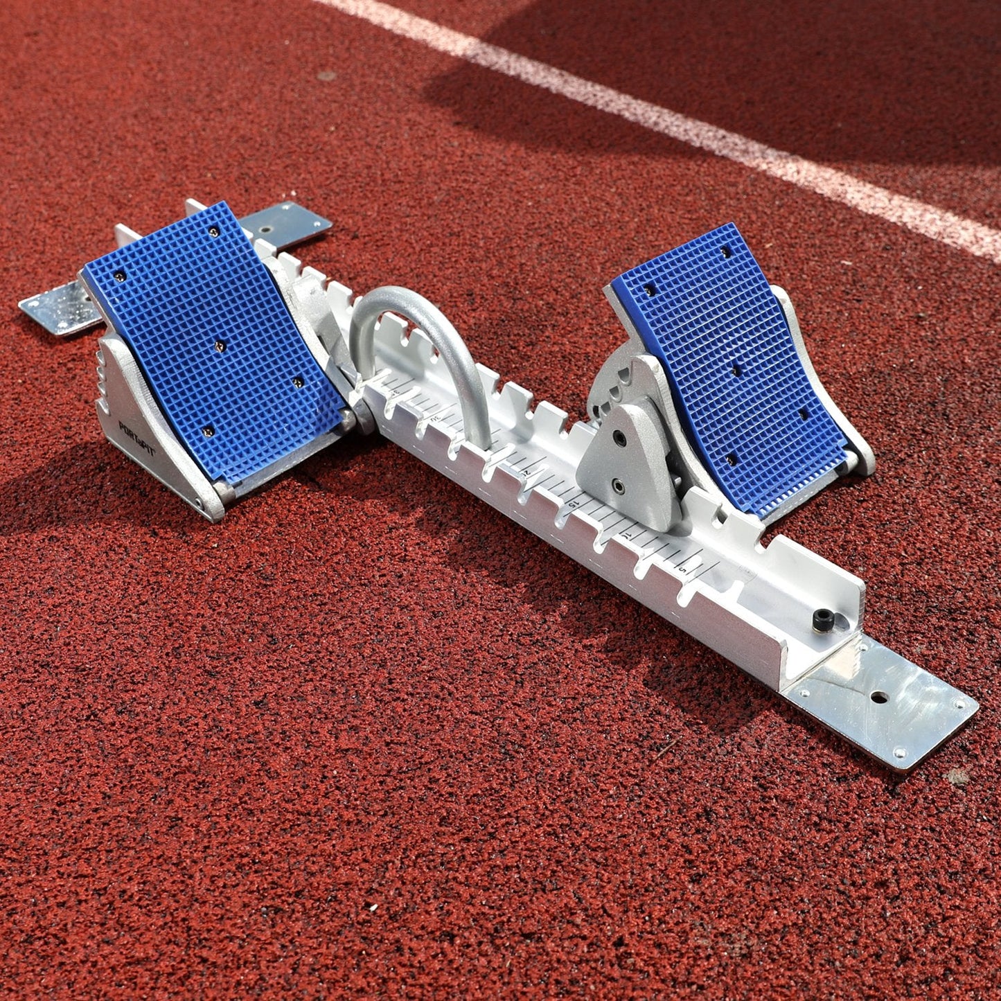 PORT A PIT Premier Starting Block, Blue,White