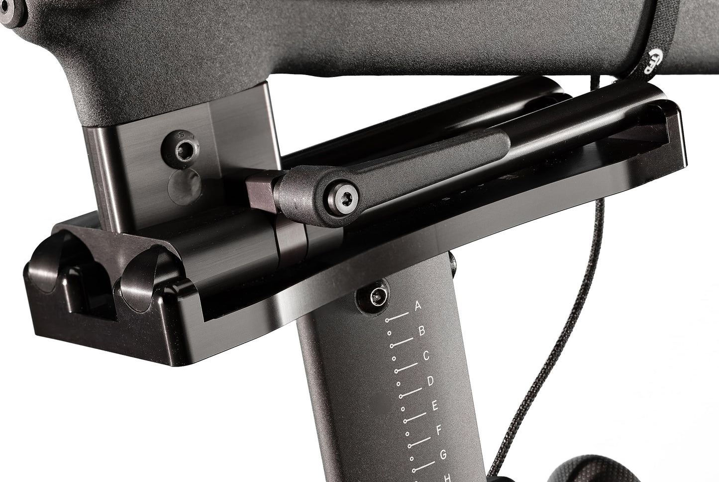 TFD Adjuster, Compatible with Peloton Bike & Bike+ (Original & Bike Plus), Made in USA - Handlebar Mod Adjusts Handle Bar Position for Any Rider | Black Design - Optimal Peloton Accessories