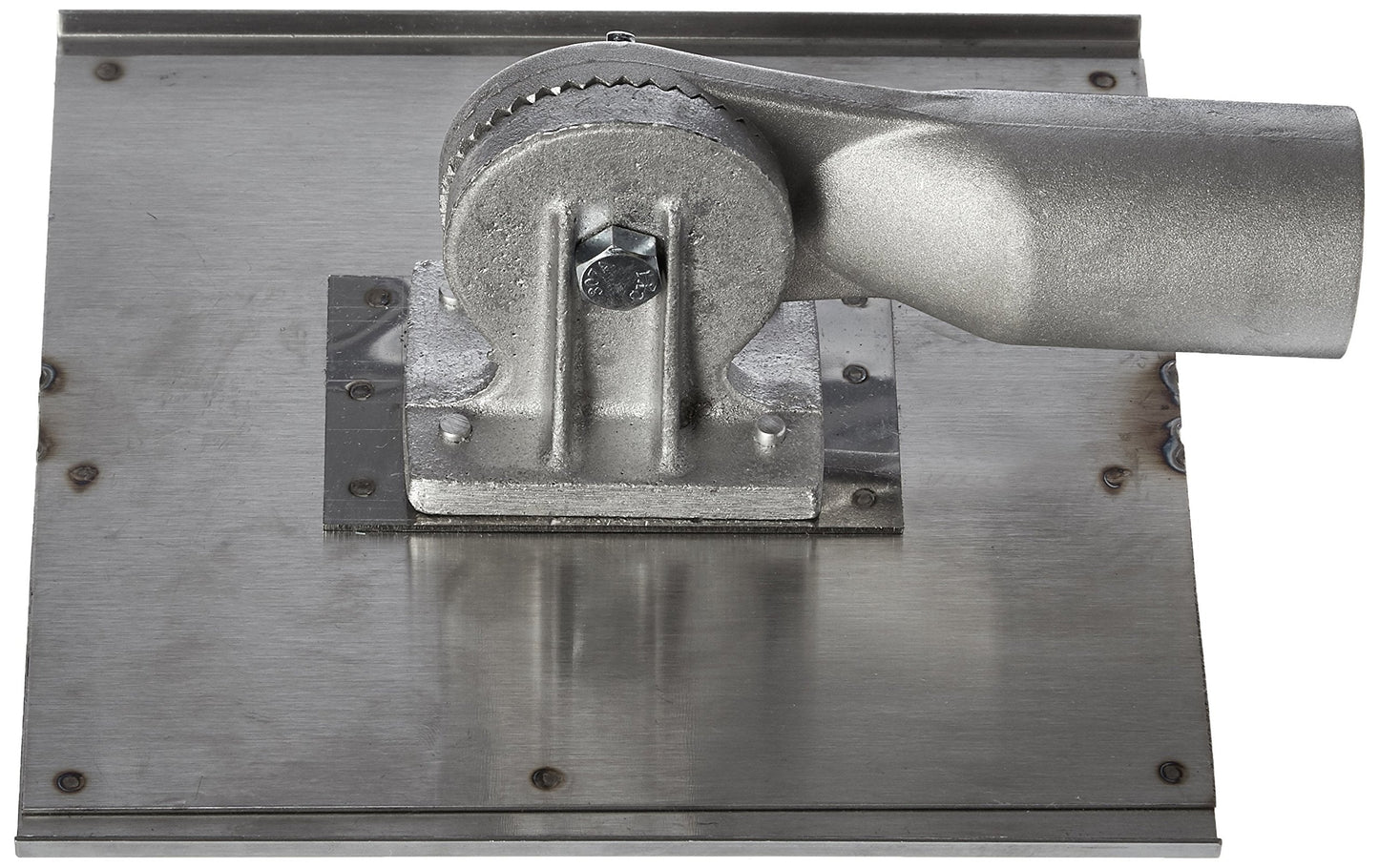 Kraft Tools CC026 8"x8" Stainless Steel Walking Seamer/Groover 1/2"R w/Threaded Handle Socket