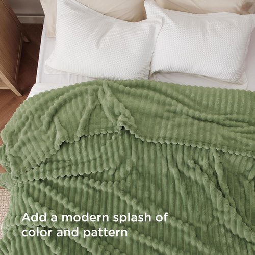 Bedsure GentleSoft Full Blanket - Cozy Soft Fleece Throw for Couch | Perfect Gift for Women, 84x90 Inches