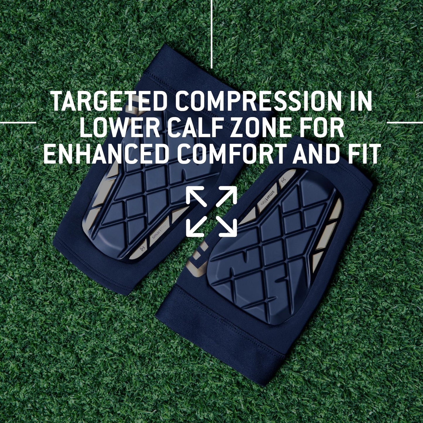 G-Form Pro-S Elite X Shin Guard, Matte Black, Adult Large