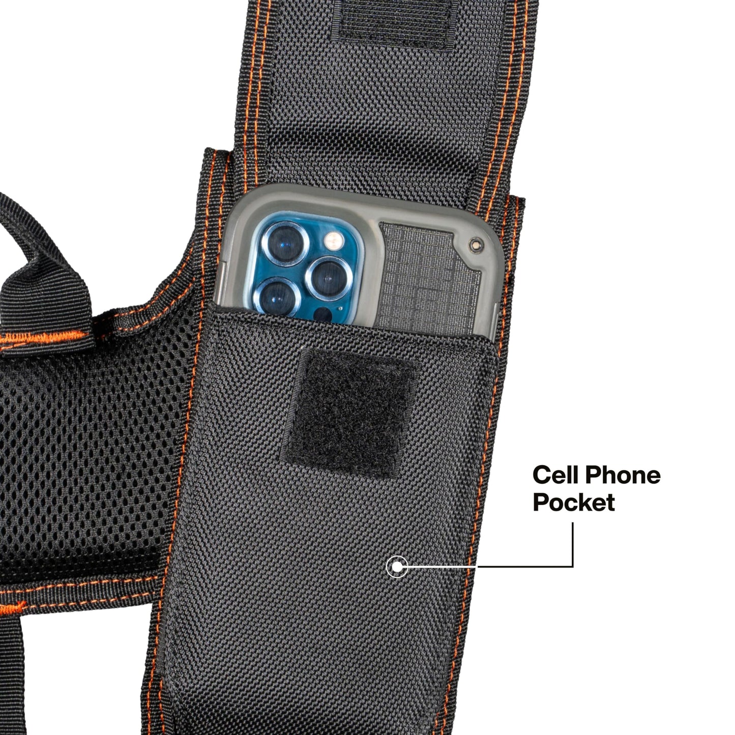 Klein Tools 55896 Tool Rig, Padded Tool Belt, Suspenders and Pouches with 23 Pockets, Adjustable 30 to 52-Inch Waist, for Carpenters, Electricians, Construction
