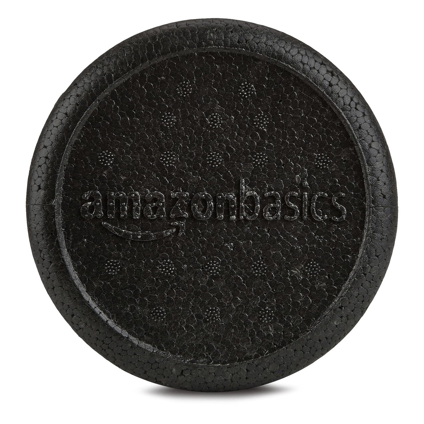 Amazon Basics High-Density Foam Roller for Exercise and Recovery, 12 Inches, Black
