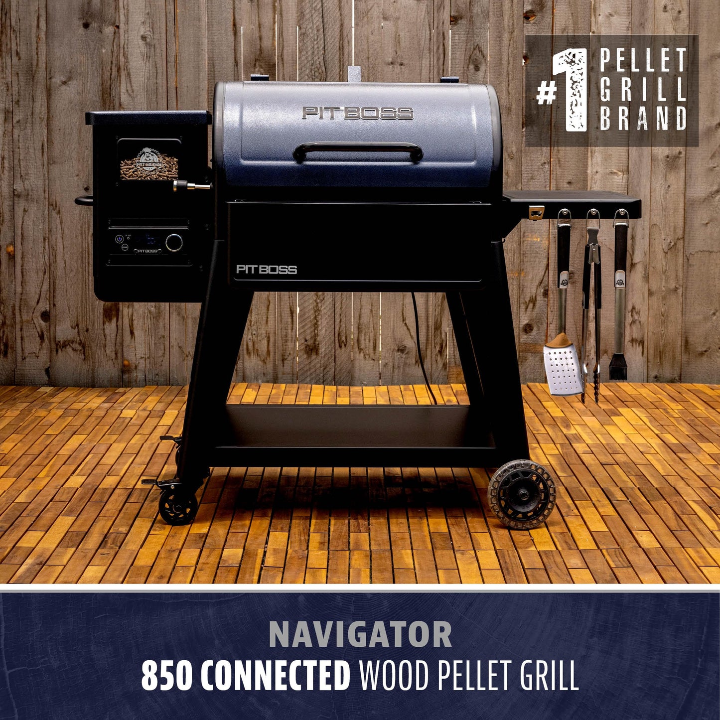 Pit Boss Navigator 850 Pellet Grill M Line PB850M - 11111