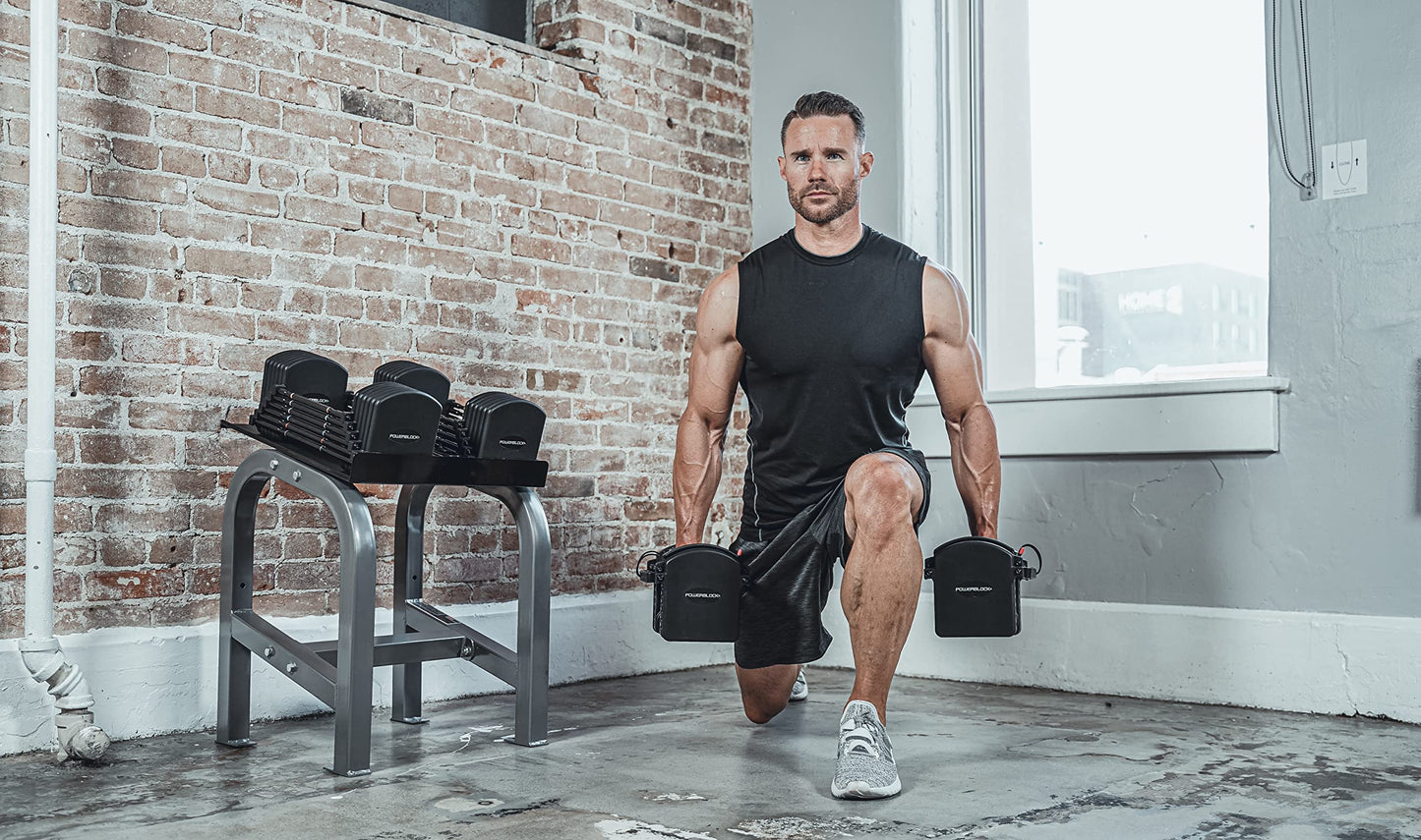 POWERBLOCK Elite EXP 50-70 lb Dumbbell Kit, Stage 2 Expansion, Compatible Only After Stage 1 Purchase