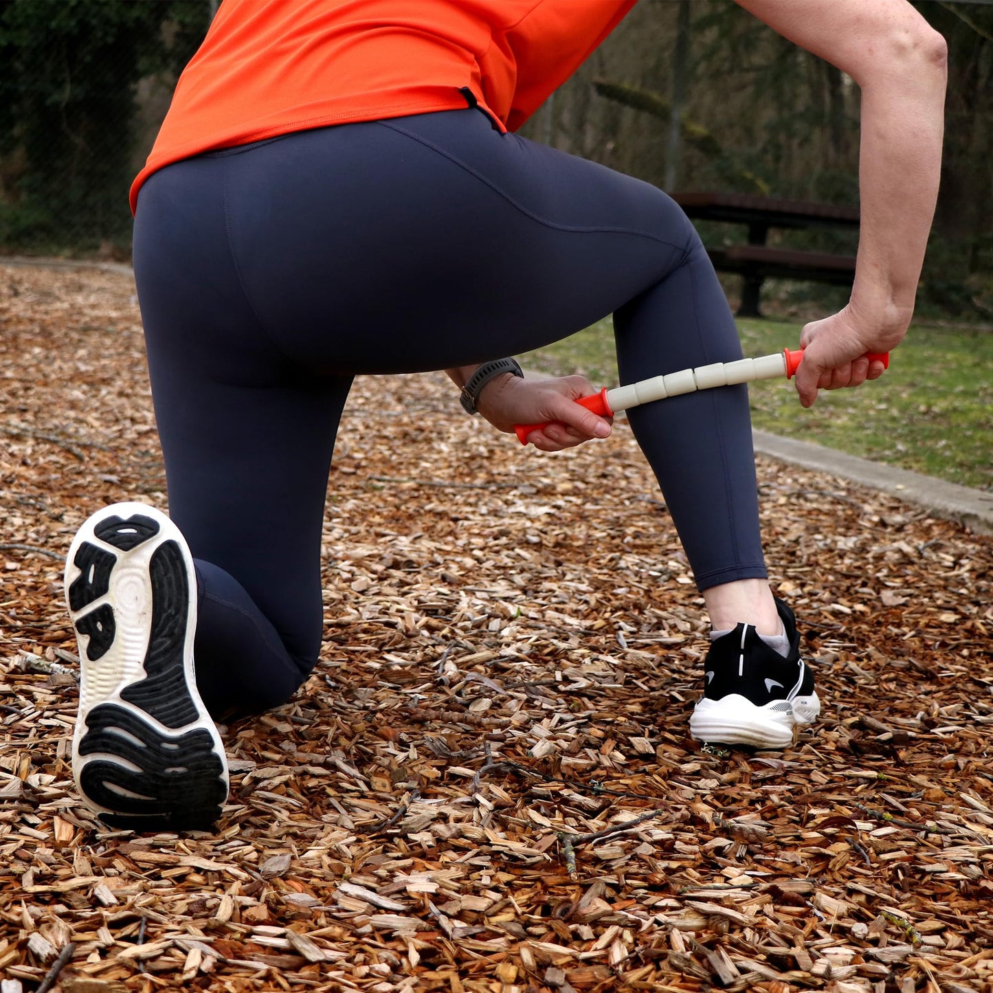 Tiger Tail The Stick - Bendy 15” Flexible Muscle Roller Stick for Myofascial Release & Trigger Points - Bendable Deep Tissue Massager for Legs, Back, Shoulders - Relieve Soreness & Improve Recovery