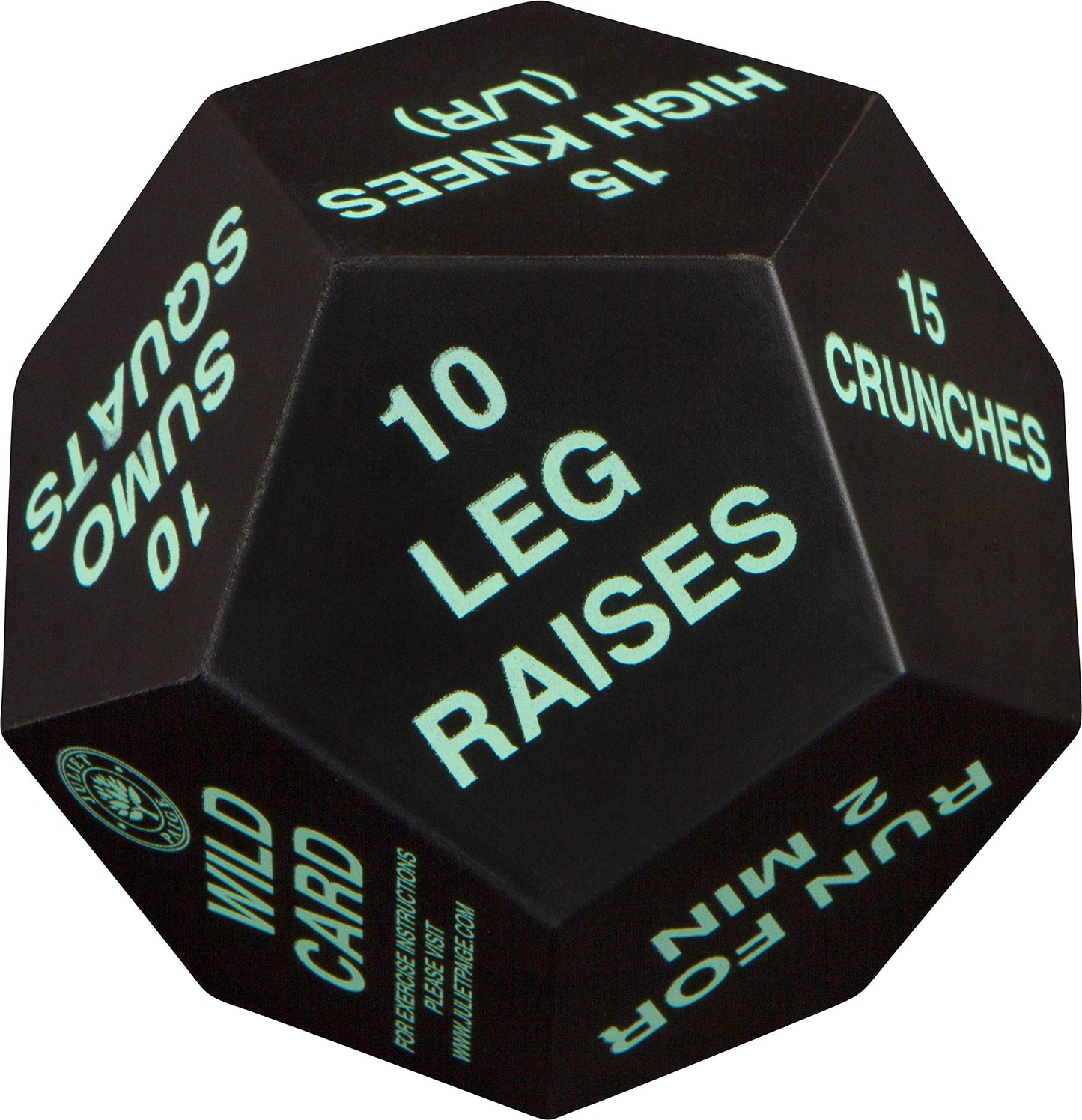 Exercise Dice - Fitness Workout Gear for Home Gym Equipment and Accessories, Personal Trainer Work Out Supplies for Adults