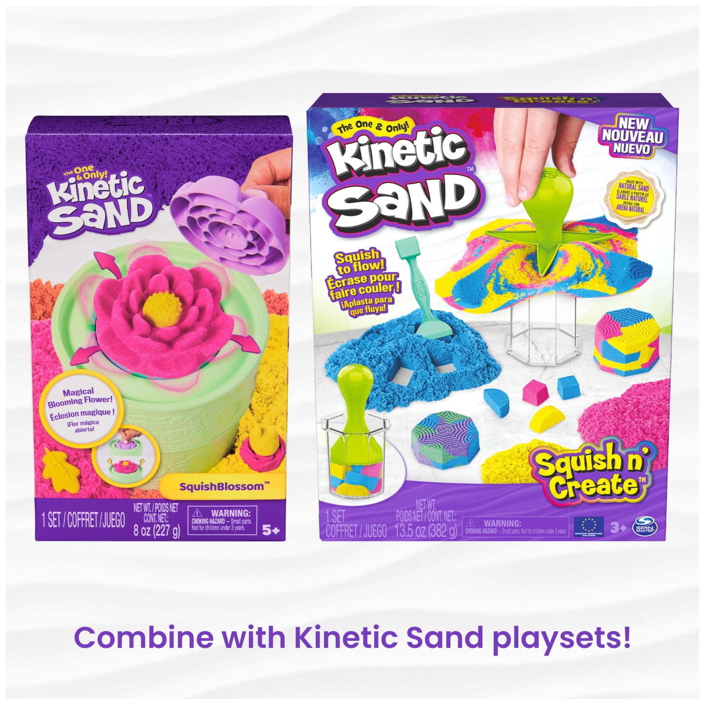 Kinetic Sand, 11lb (5kg) Natural Brown Play Sand for Arts and Crafts, Sandbox, Amazon Exclusive (Packaging May Vary), Moldable Sensory Toys for Ages 3 and up