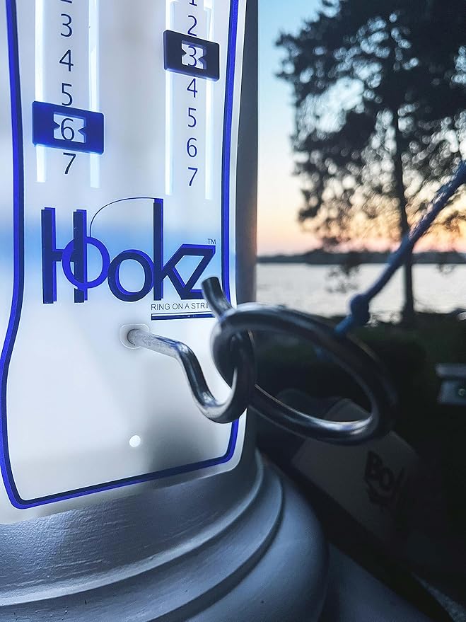Poleish Sports Bottle Bash Brands Hookz LED Ring on a String Game (All Weather - Indoor or Outdoor)