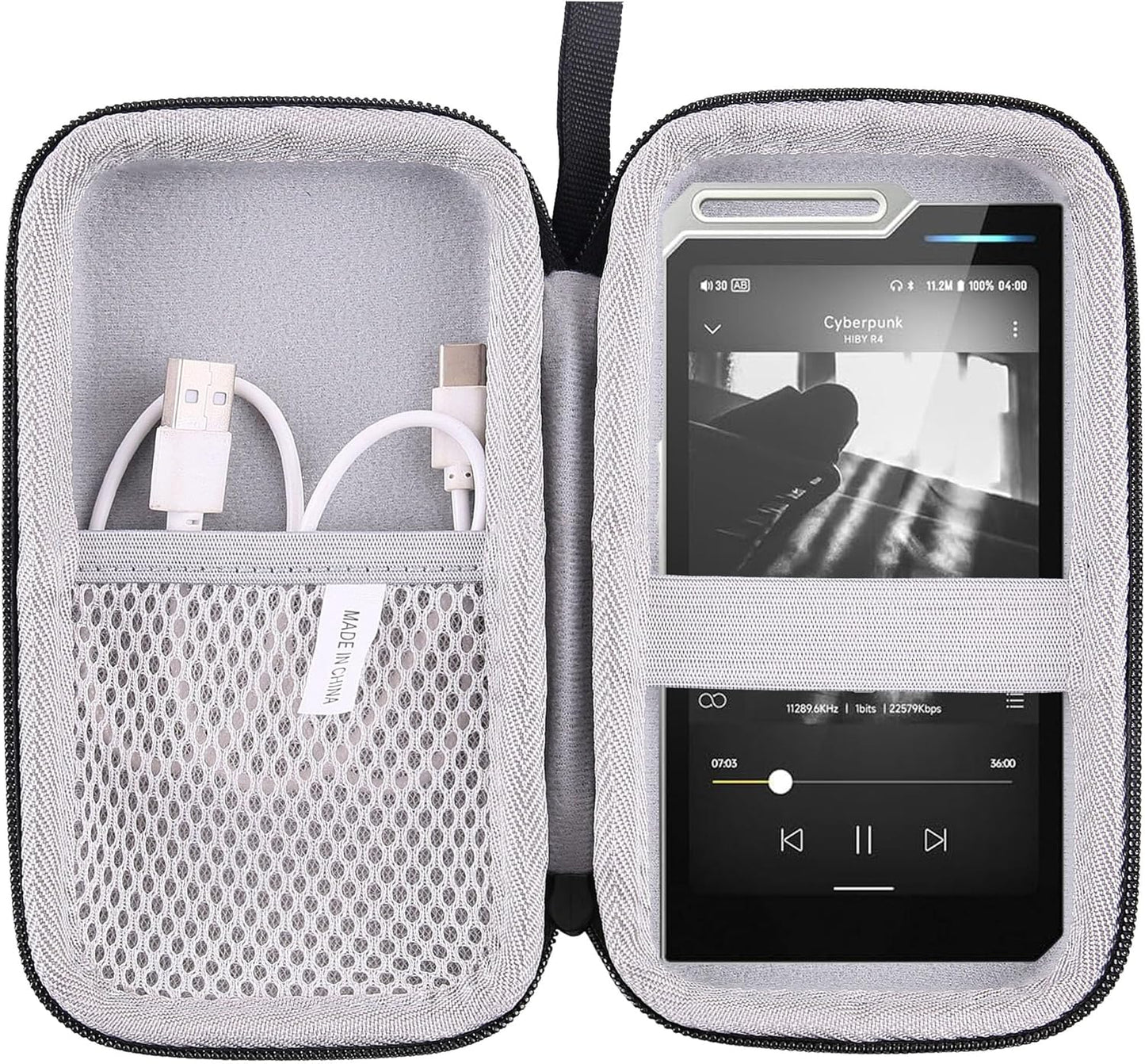 WAIYUCN R4/M300/R5 2/R6 gen3 MP3 MP4 Hard Case for HiBy Gen AGPTEK Player (Case Only)