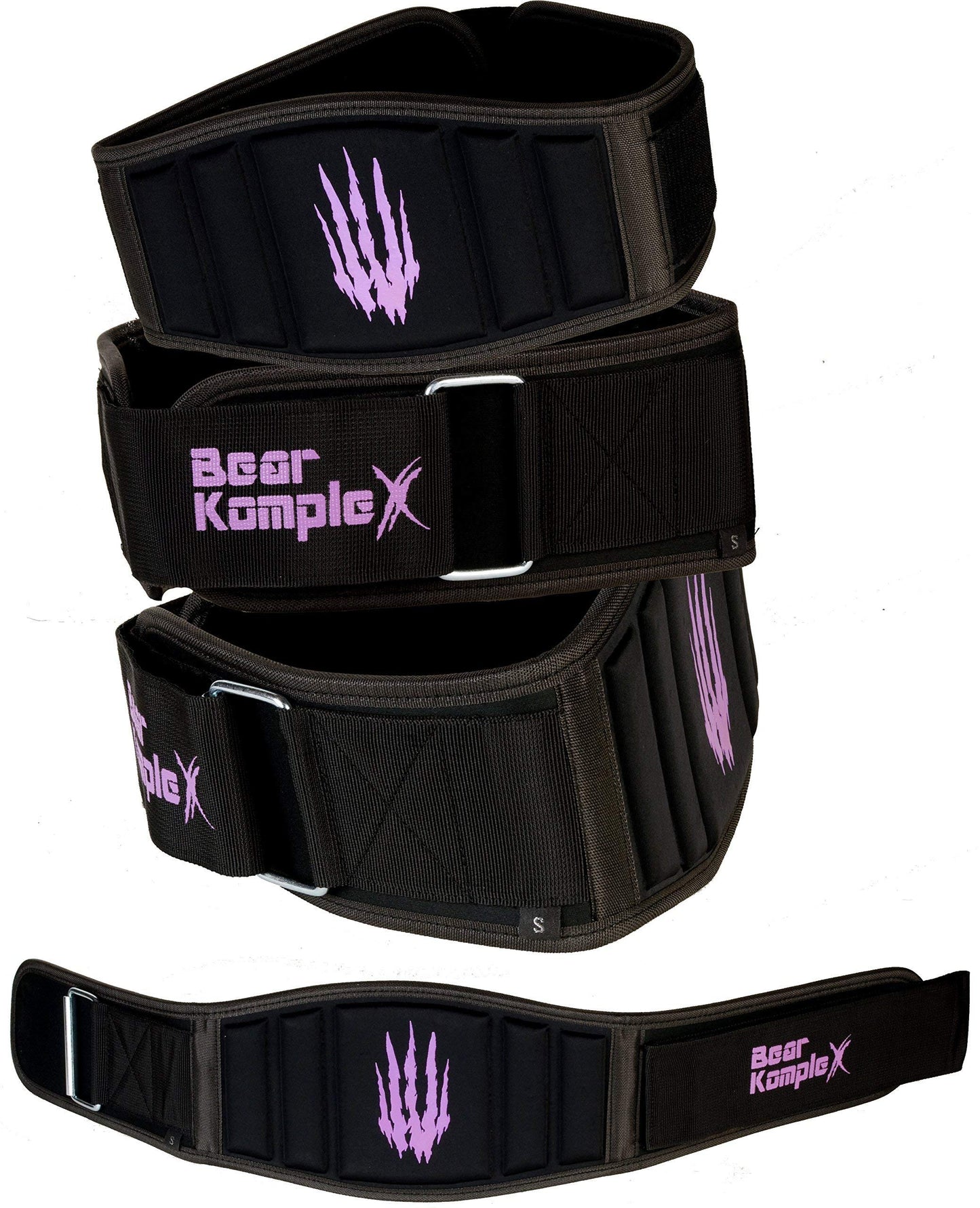 Bear KompleX Weight Lifting Belt for Men & Women - 6" Adjustable, Comfortable & Low Profile Heavy Duty Belt for Powerlifting, Cross Training, Squats & Deadlifts
