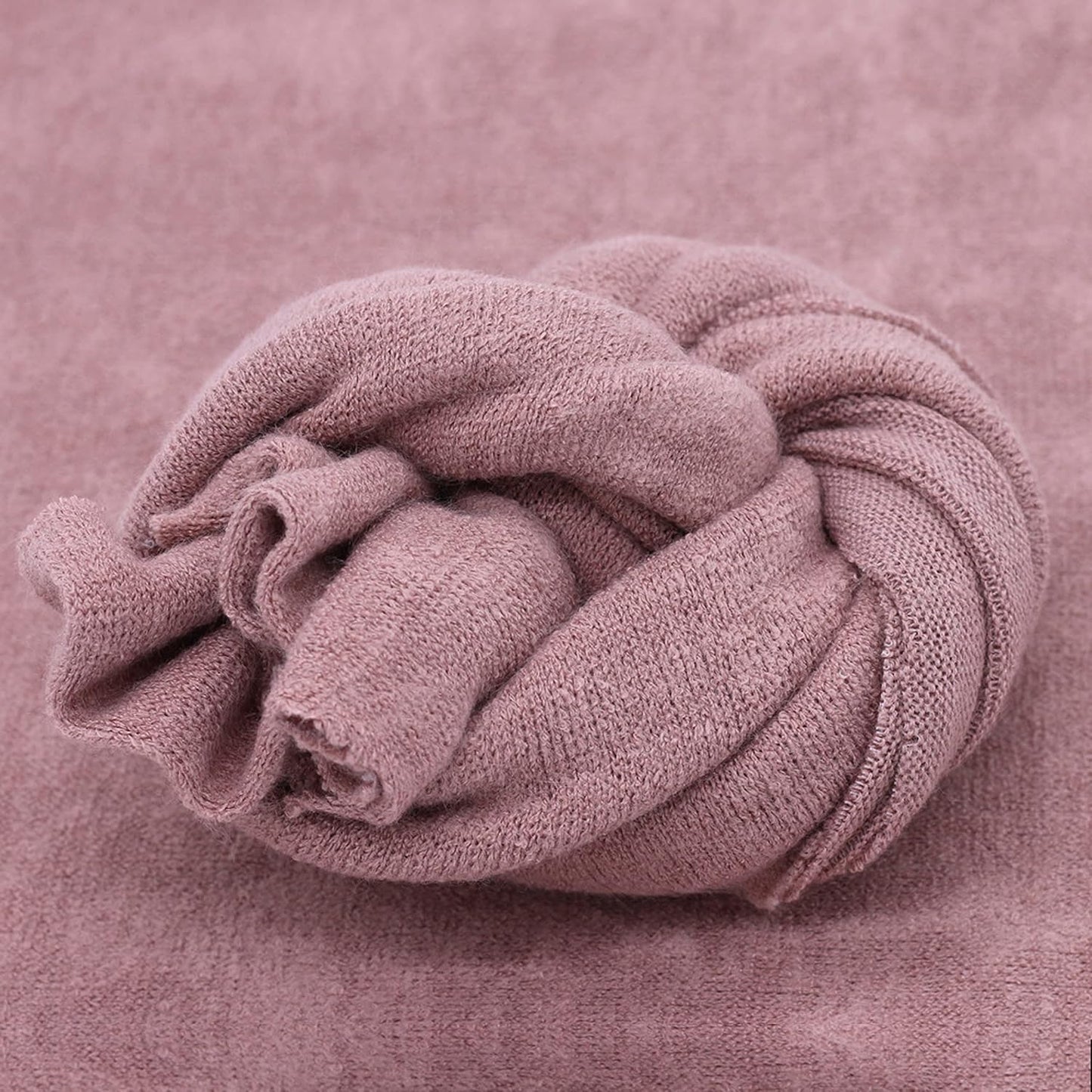 Zeroest Newborn Photography Wrap - Newborn Photoshoot Props for Boys & Girls - Stretch Knit Blanket for Baby Photo Prop