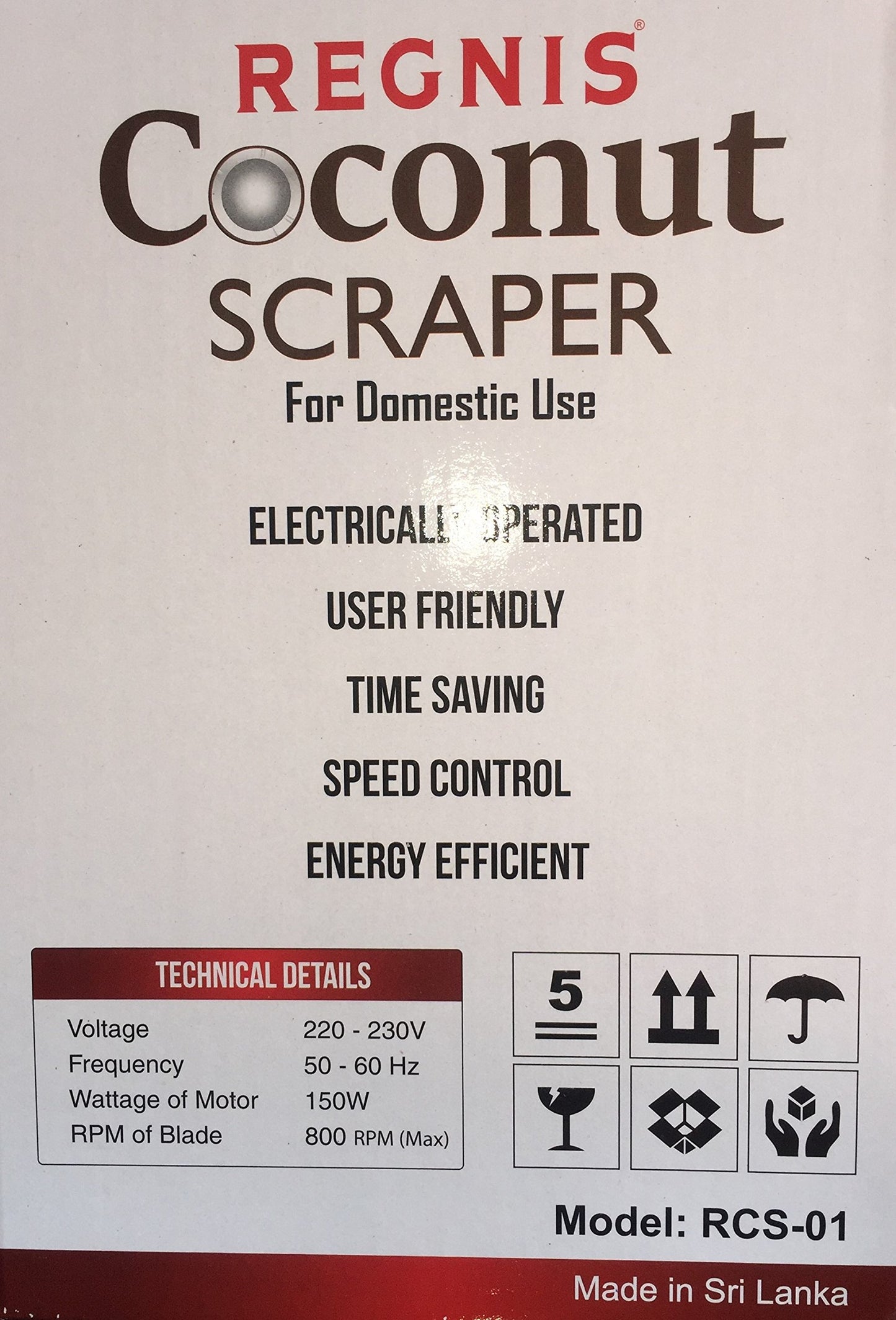 Lakro Electric Coconut Scraper Shredder