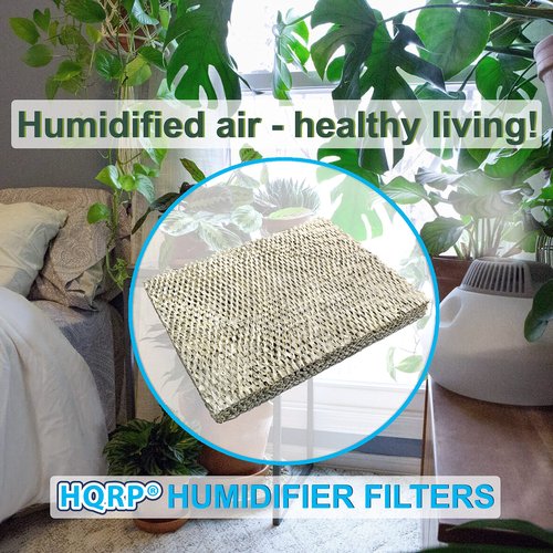 HQRP 2-Pack Water Filter compatible with Carrier P110-3545, HUMCCLBP2217, HUMCCLBP2317, HUMCALBP2317, HUMCCLBP2417, HUMCALBP2417, HUMCCLFP1218, HUMCCLFP1318, HUMCALFP1318, HUMCCLFP1418 Humidifiers