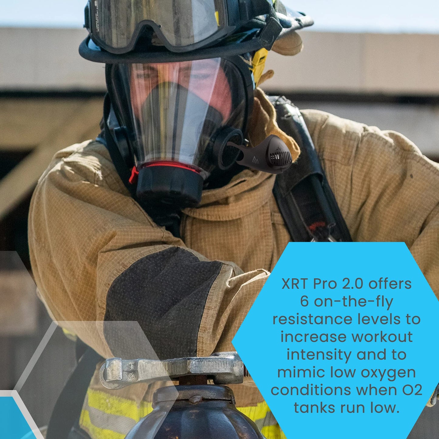 TRAININGMASK - XRT Pro 2.0 Resistance Training Regulator Insert, Firefighter Gear Breathing Masks, Training Masks for Men and Women Responders, Compatible with Scott AV-2000 & AV-3000, 5-Pack