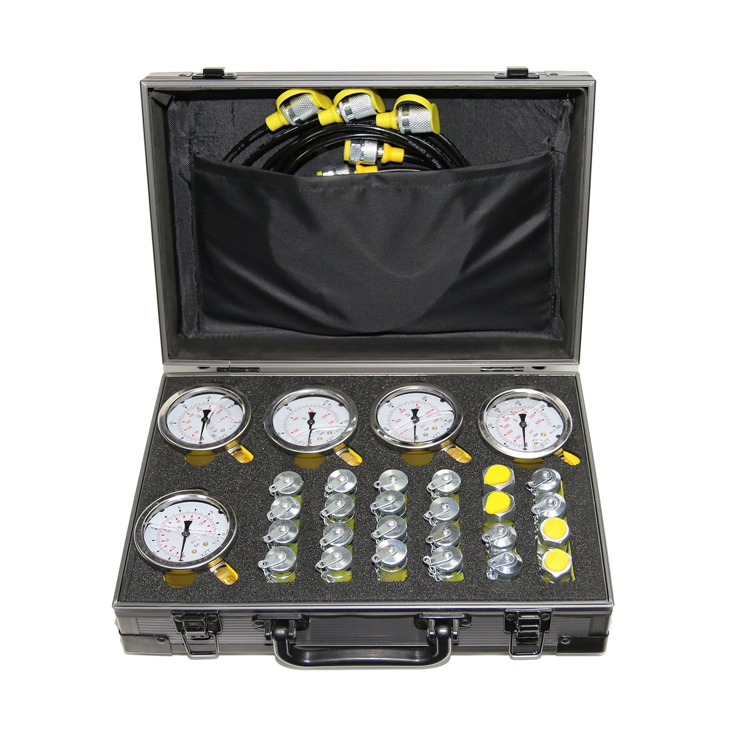 XZT 60P Hydraulic Pressure Test,Pressure gauges Set, mini Hydraulic Hose Set, Test Coupling Set,Repair Tools for USA Brand Excavator Construction Machinery
