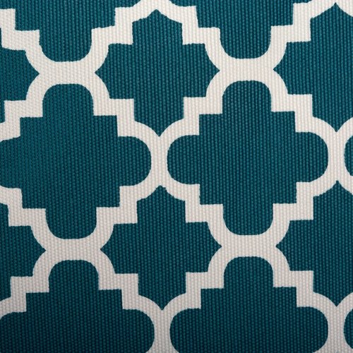 DII Polyester Container with Handles, Lattice Storage Bin, Small, Teal