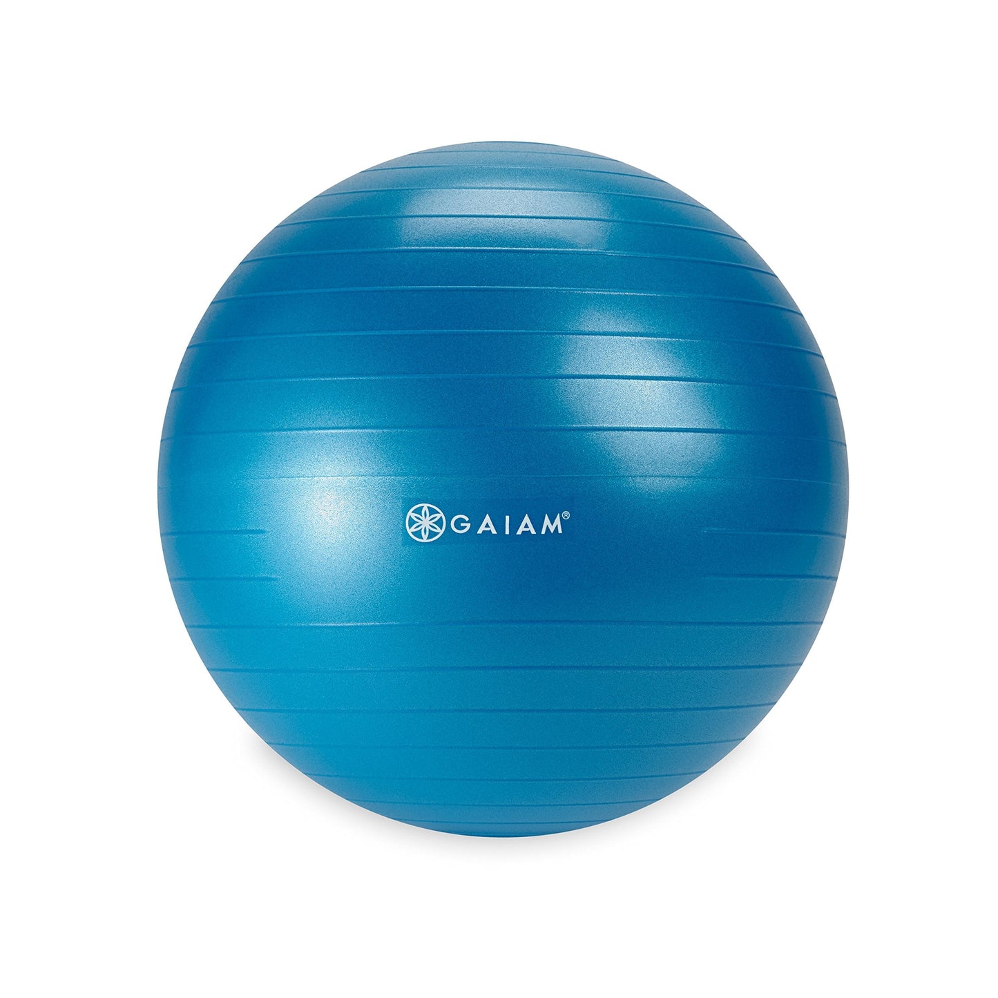 Gaiam Kids Balance Ball Exercise Stability Yoga Ball, Blue, 45cm