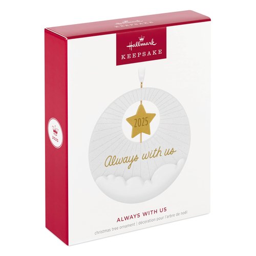 Hallmark Keepsake Christmas Ornament, Always with Us 2025, Remembrance Gifts