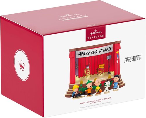 Hallmark Keepsake Peanuts Christmas Decoration - Merry Christmas Charlie Brown! | Light & Sound Feature