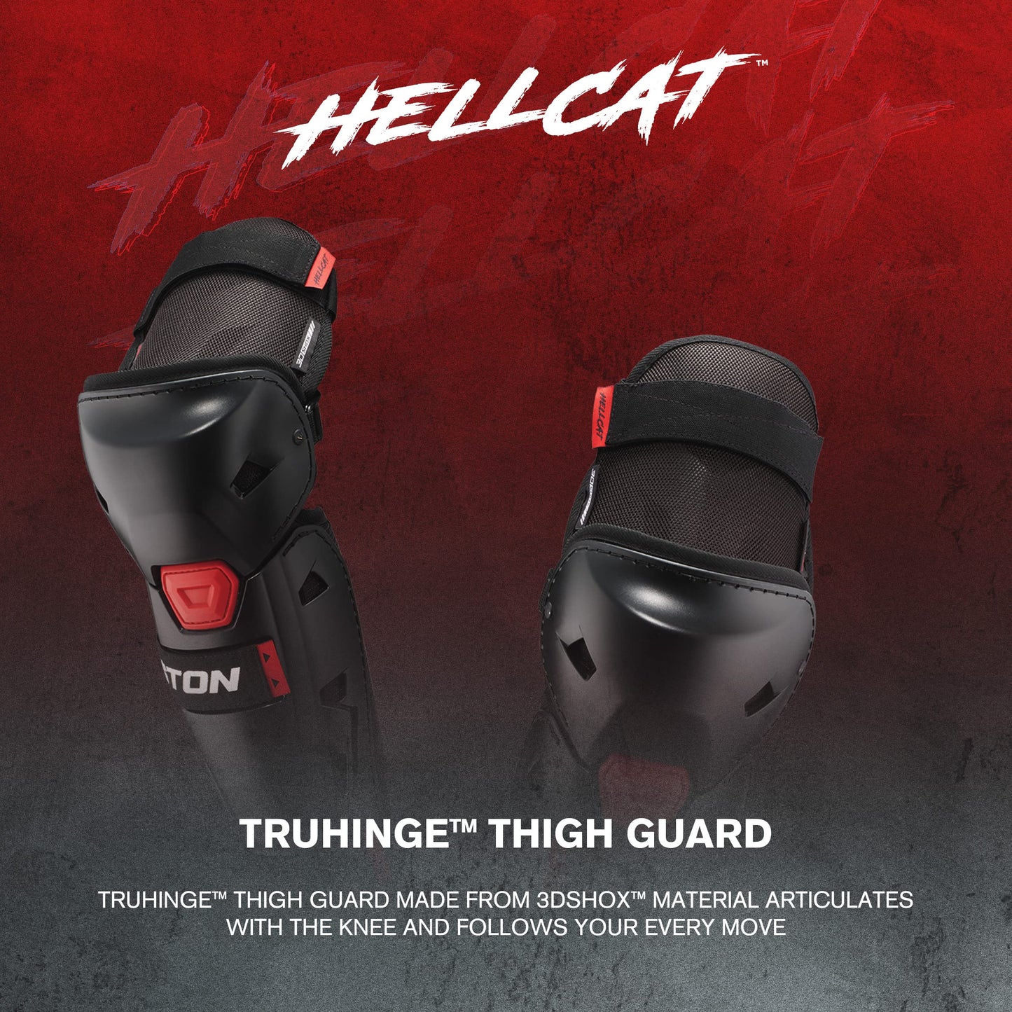 Easton | Hellcat Slowpitch Softball Leg Guards | L/XL | Black, L/XL | 16.5" (Knee to Ankle)
