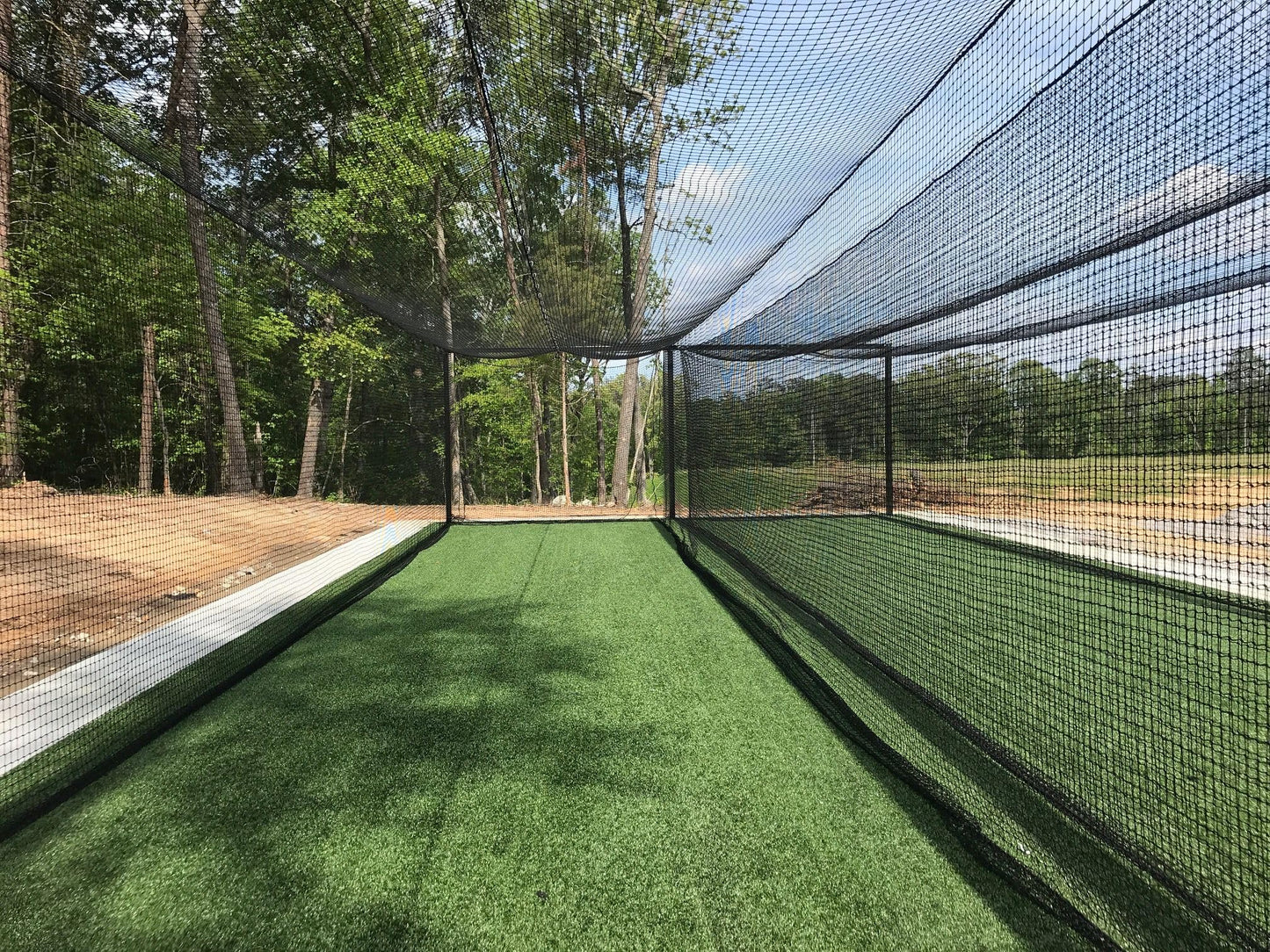 LFS Batting Cage Net #42 Twine – Heavy Duty HDPE Baseball & Softball Netting for Outdoor Training | UV Treated, Weather Resistant | 12x14x70 ft | Net Only – No Frame Included