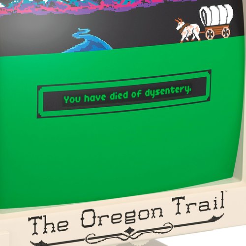 Hallmark Keepsake Christmas Ornament, The Oregon Trail with Light and Sound, Gifts for Gamers