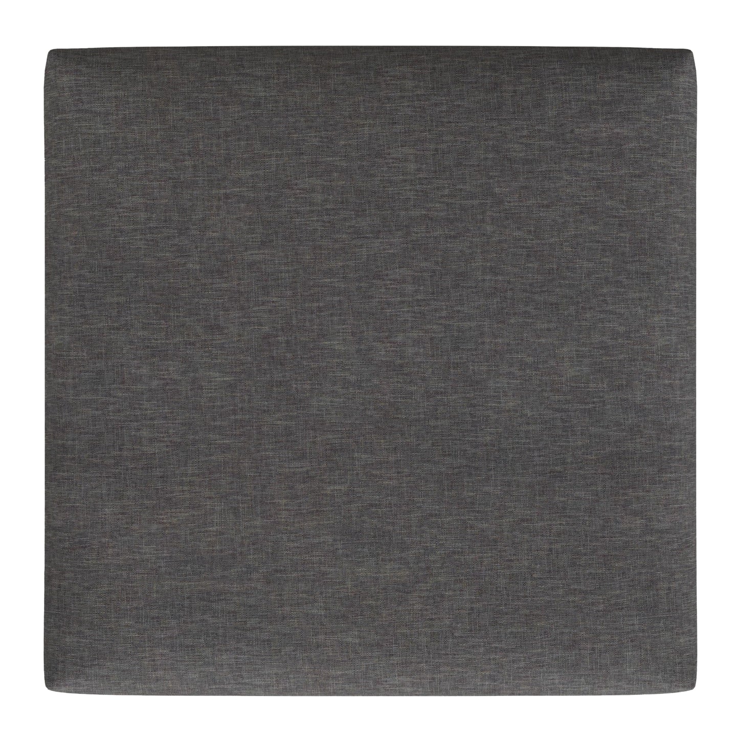 SIMPLIHOME Rebecca 36 inch Wide Contemporary Square Mid Century Coffee Table Storage Ottoman with Lift Up Lid in Slate Grey Polyester Linen, Assembled, For the Living Room, Entryway and Family Room