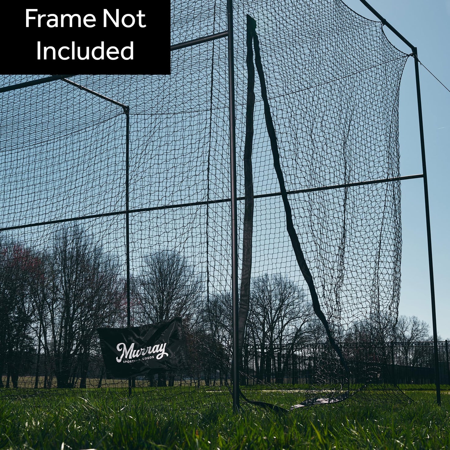 Murray Sporting Goods Baseball/Softball Batting Cage Net - 40 Ft | Stand Alone Net Only - Frame Not Included