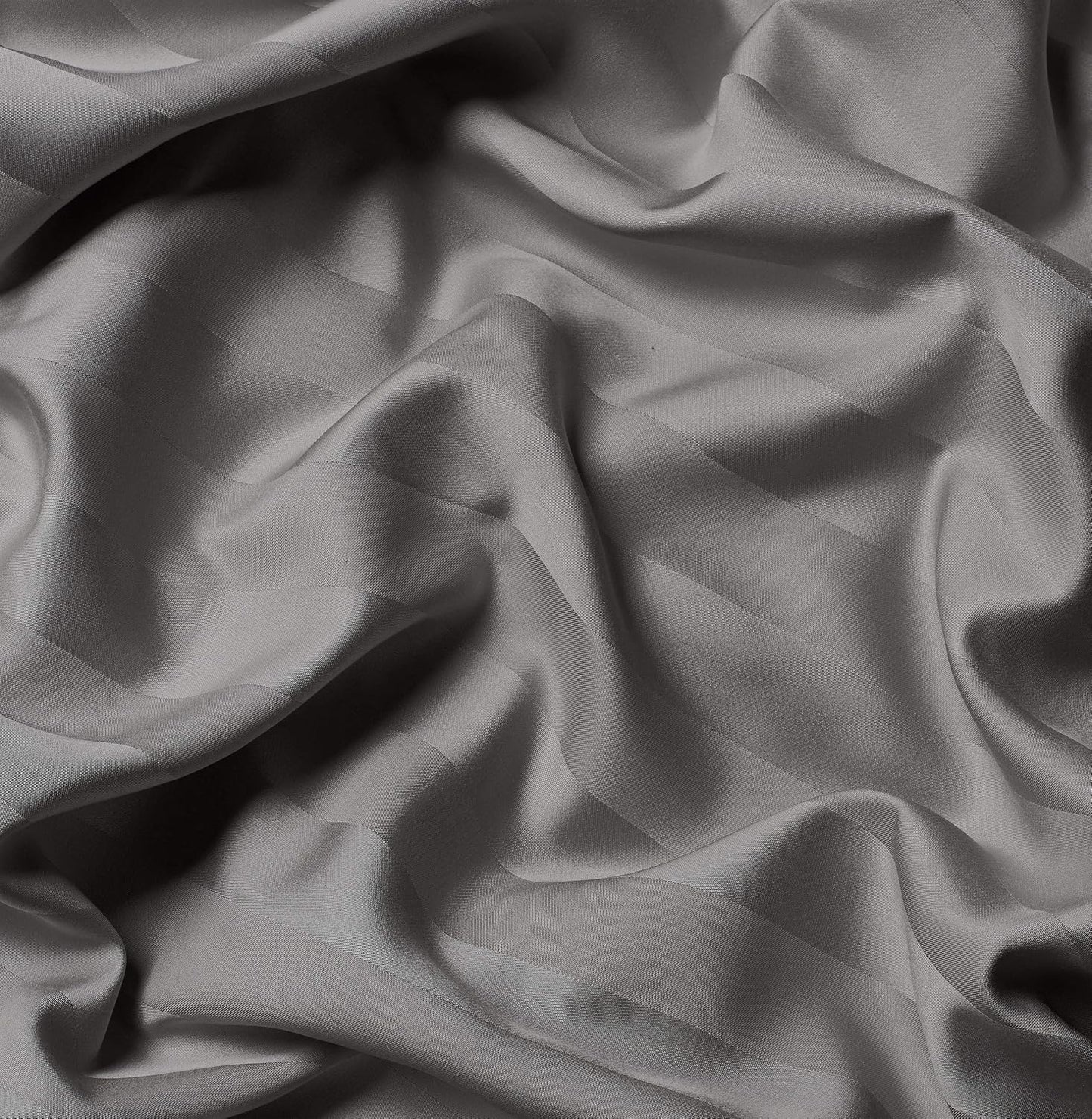 Pure Bamboo Full Bed Sheet Set - 100% Organic Viscose, Luxuriously Soft & Cooling | Jacquard Stone, Double Stitching