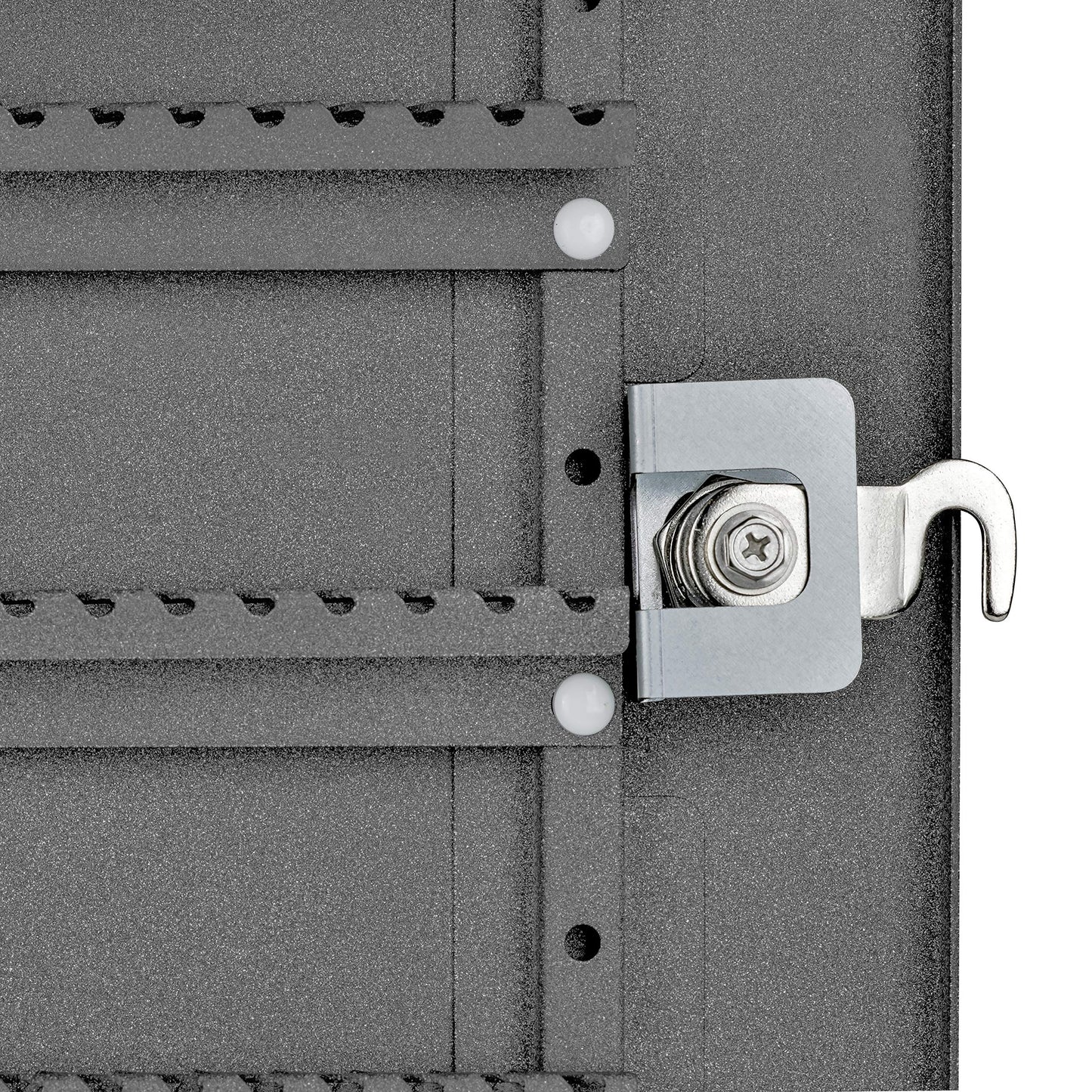 Mail Boss 8152 - Key Boss - Heavy Duty Commercial Grade Steel High Security Adjustable Key Cabinet - 105 Position Key Organizer Drop Box Locking Safe, with Combination Lock, Granite