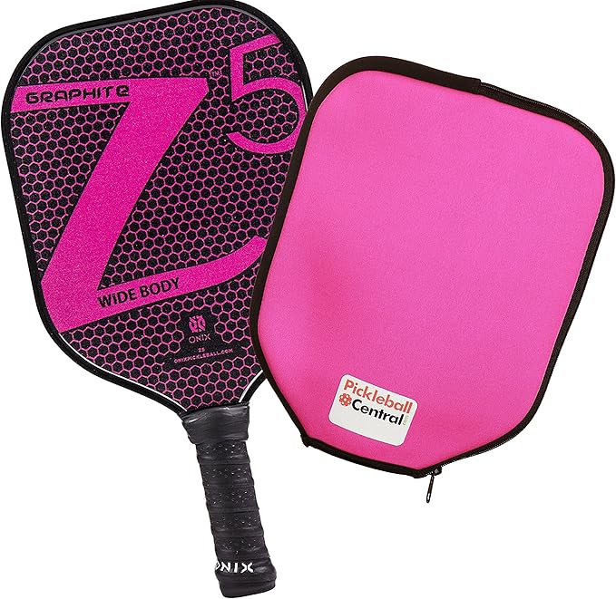 Onix Z5 Graphite Pickleball Paddle with Cushion Grip and Paddle Cover