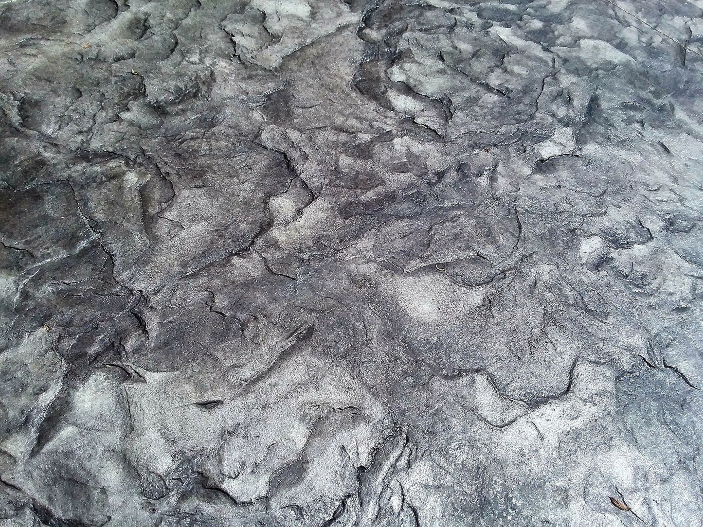 Walttools Seamless Concrete Stamp Pennsylvania Slate Texturing Skin Set Authentic Decorative Pattern - Concrete, Cement, Overlay (4 piece/Small)
