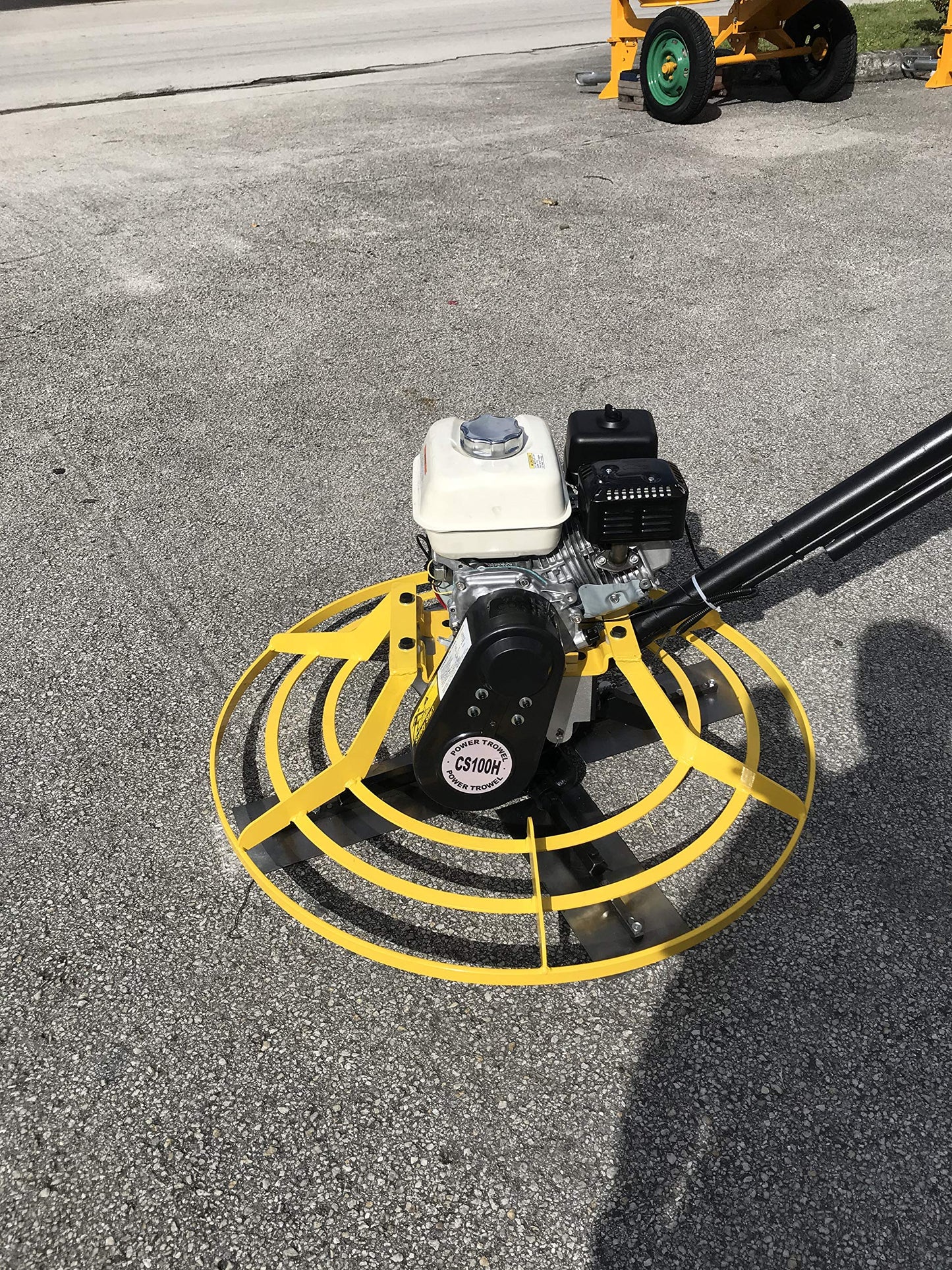 Cormac CS100H, 36" Power Trowel, concrete cement surface 4 blades, gasoline engine GX160 @ 5.5Hp, includes handle