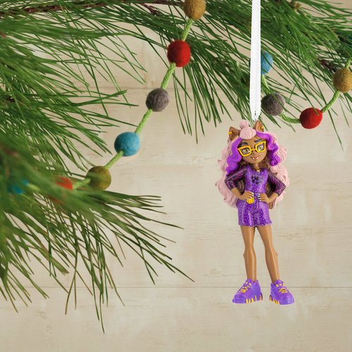 Hallmark Mattel Monster High Clawdeen Wolf Christmas Ornament