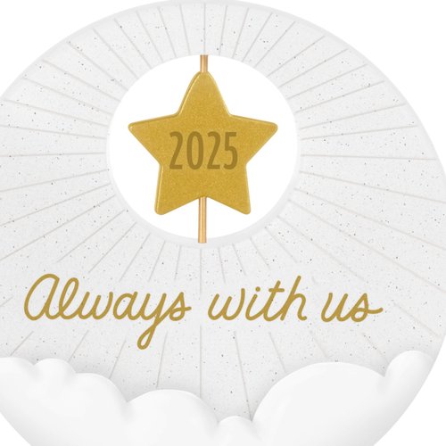 Hallmark Keepsake Christmas Ornament, Always with Us 2025, Remembrance Gifts