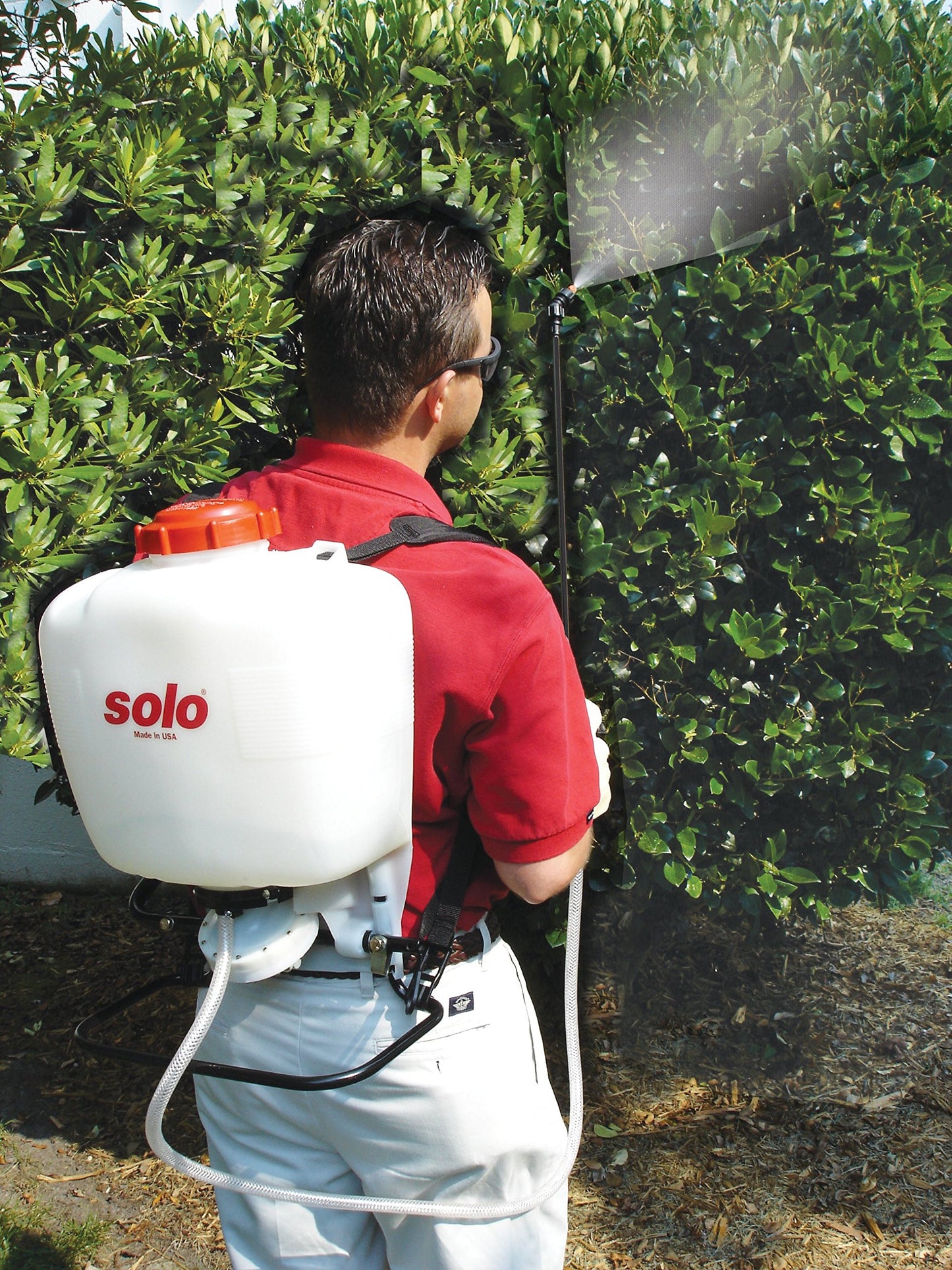 SOLO 475-B BACKPACK SPRAYER, 4 GALLON, DIAPHRAGM - BLEACH RESISTANT