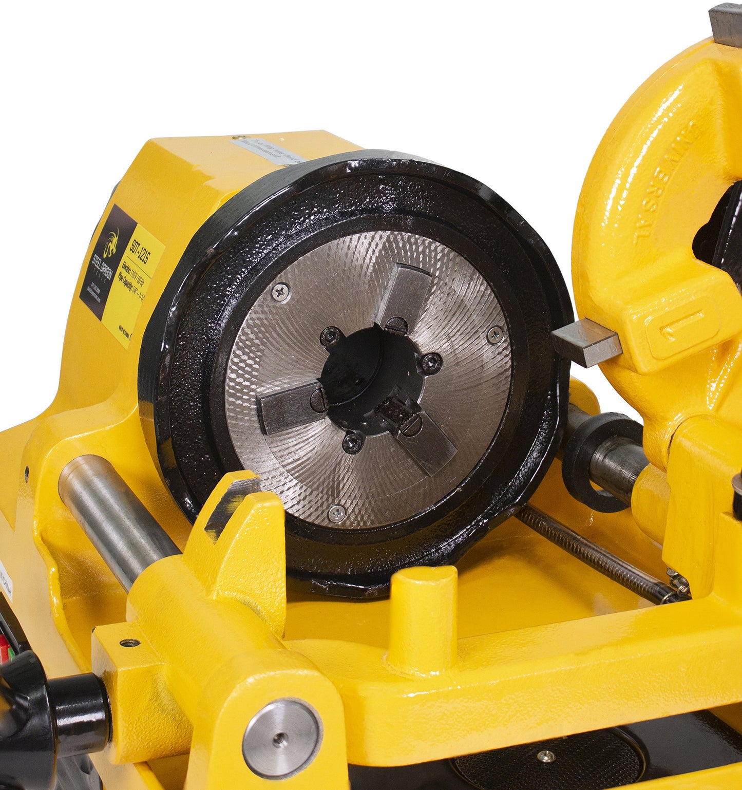 Steel Dragon Tools 1215 1-1/2" Power Pipe Threader Threading Machine with 811A Self Oiling Die Head fits RIDGID 47770 47765 47760 Dies